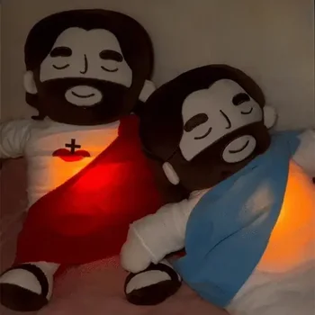 glowvibe SHOP™ Breathing Jesus Plush Toy