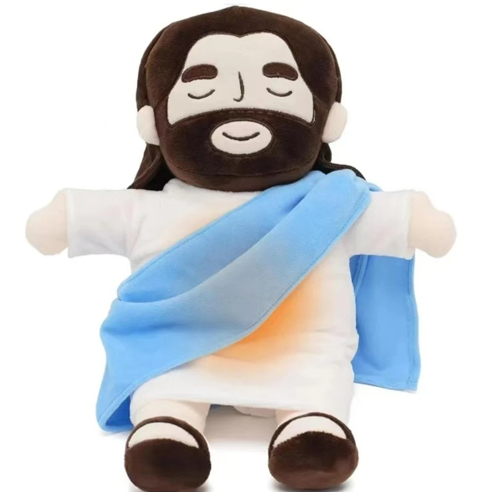 glowvibe SHOP™ Breathing Jesus Plush Toy